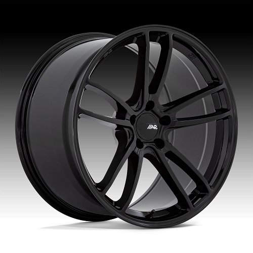 American Racing AR941 Mach Five Gloss Black Custom Wheels 1